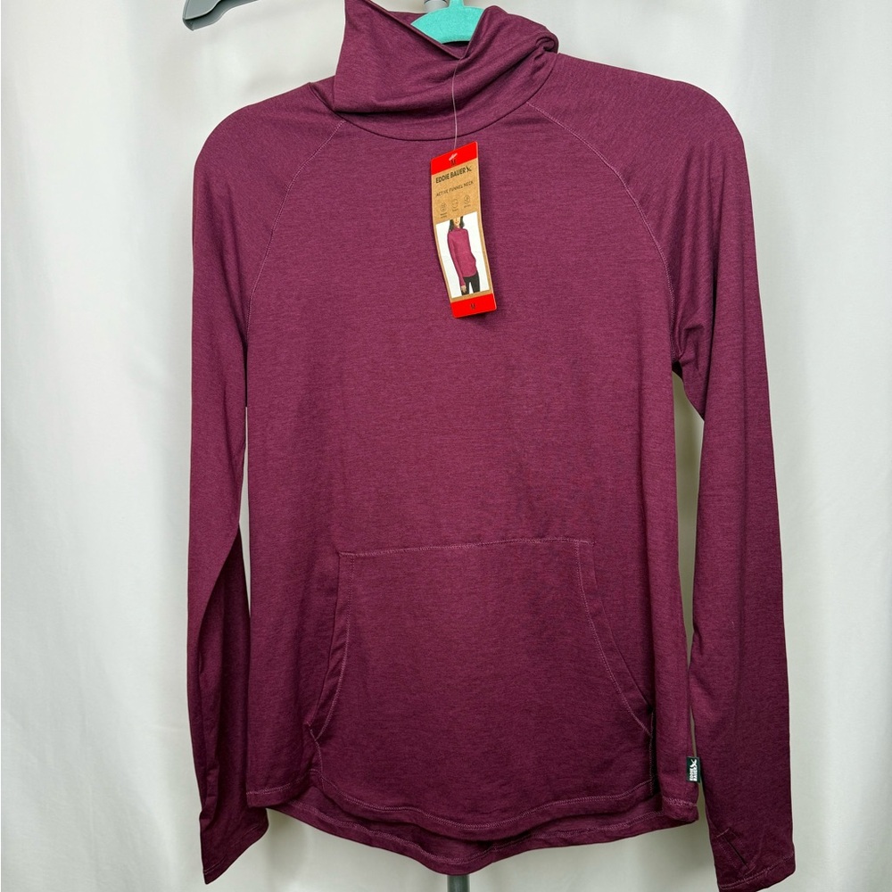 Eddie Bauer Women's Long Sleeve Tee - Purple
